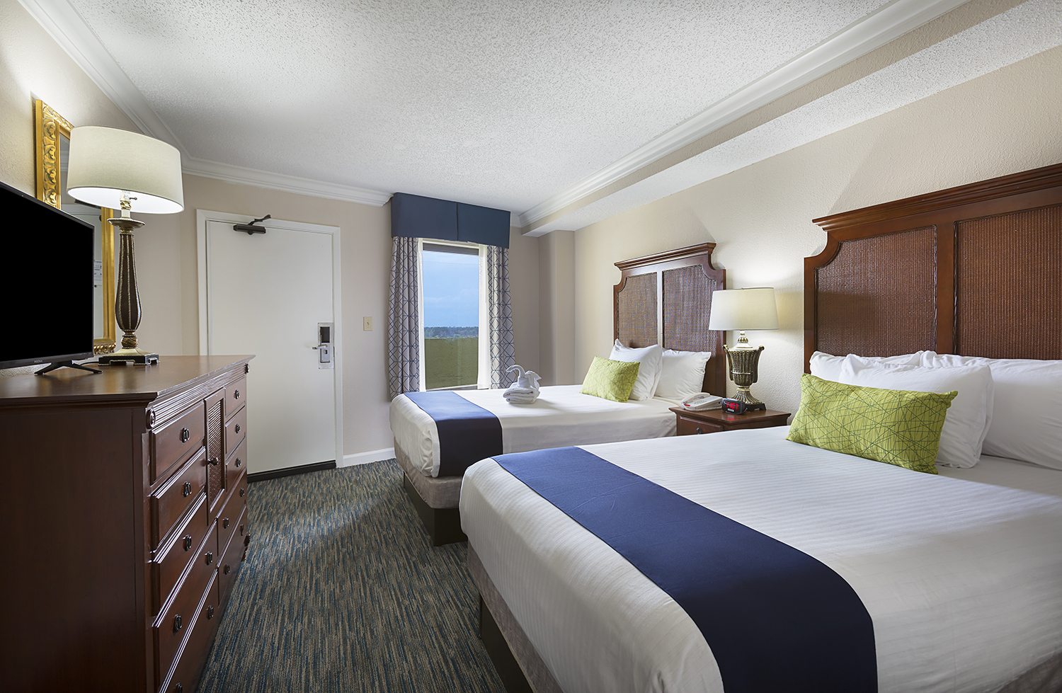 Oceanview Queen Suite With Two Queen Beds