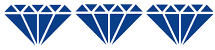 AAA three diamonds logo