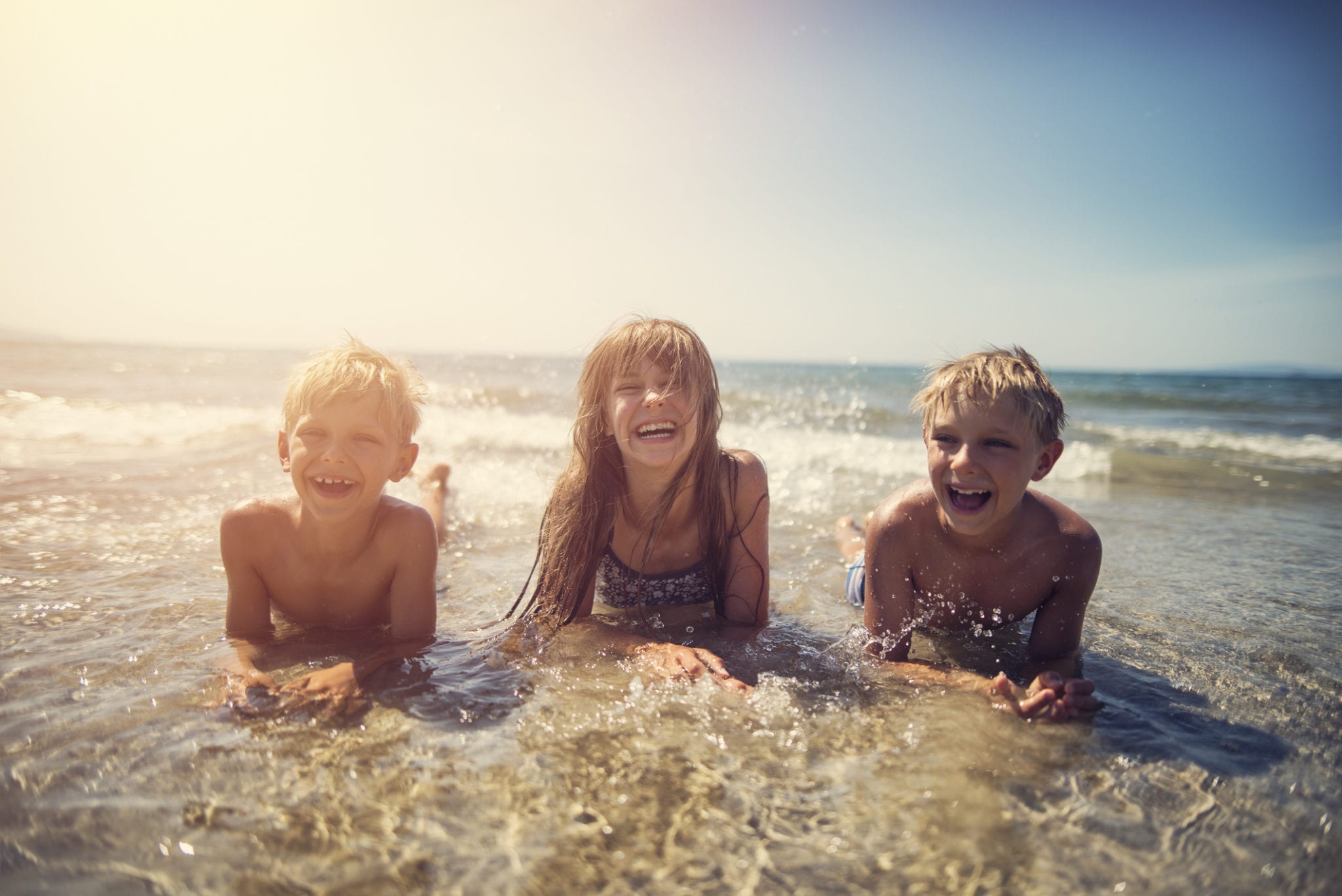 kids enjoying the water one of the top myrtle beach family activities