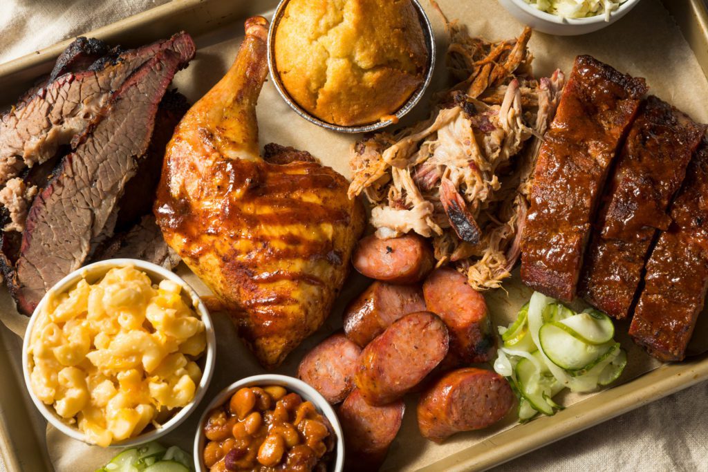 a bbq platter is the best way to same the best bbq in myrtle beach