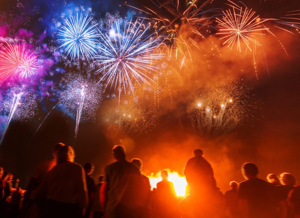 Viewing fireworks is one of the top Myrtle Beach 4th of July Events