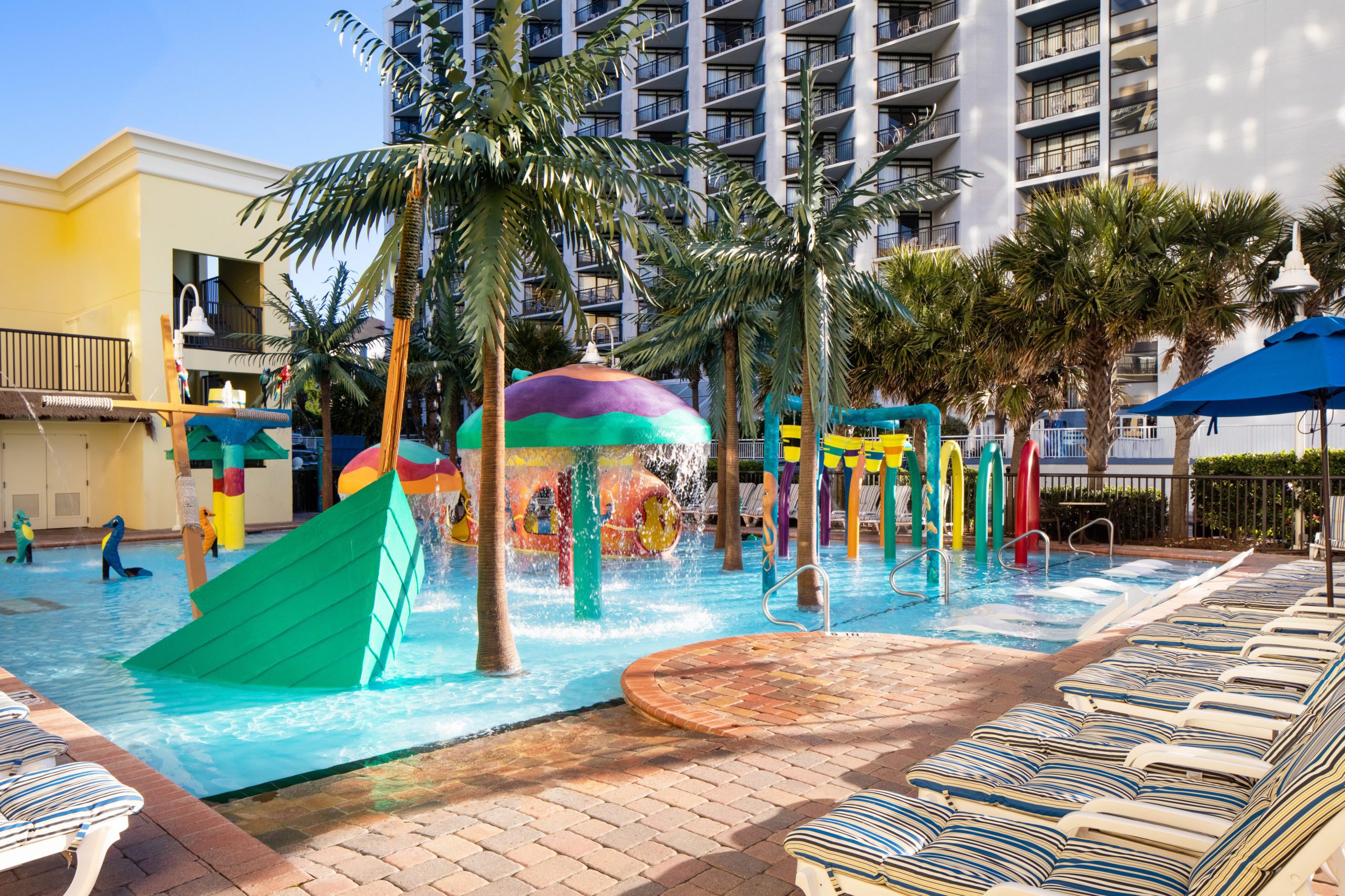 Children's Oceanfront Waterpark at Sea Crest Resort