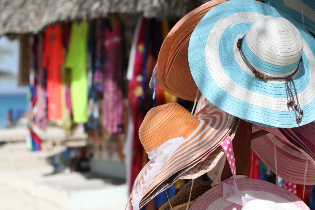 Local items for sale on the boardwalk of myrtle beach. 