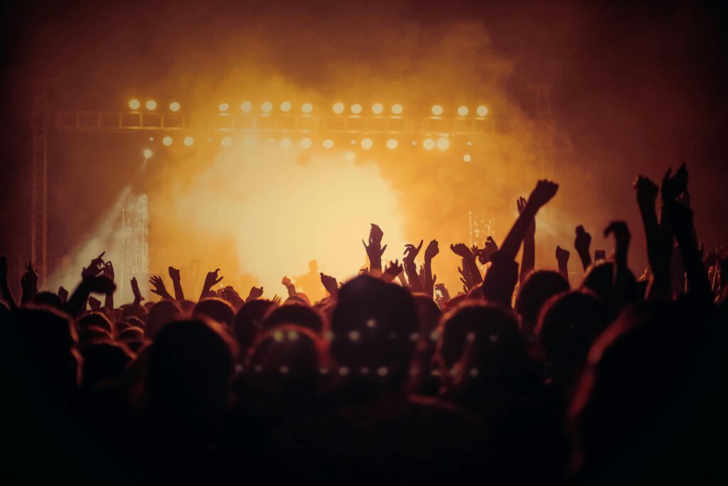 CCMF at night - a top Myrtle Beach Boardwalk Event