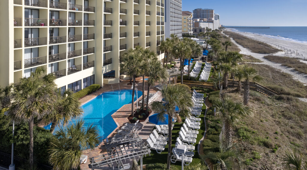 Sea Crest Resort is one of the top hotels near the Myrtle Beach Convention Center.